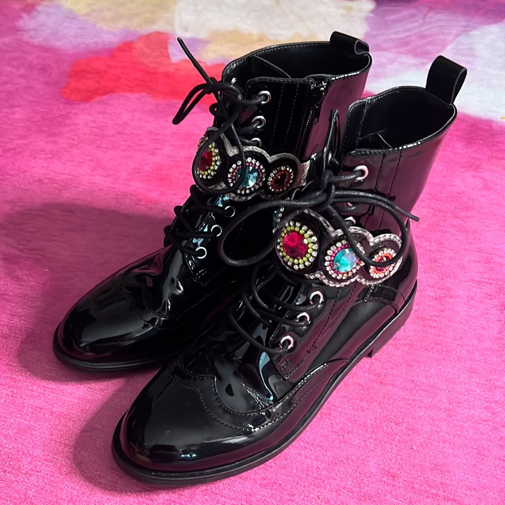Betsey Johnson jeweled boots